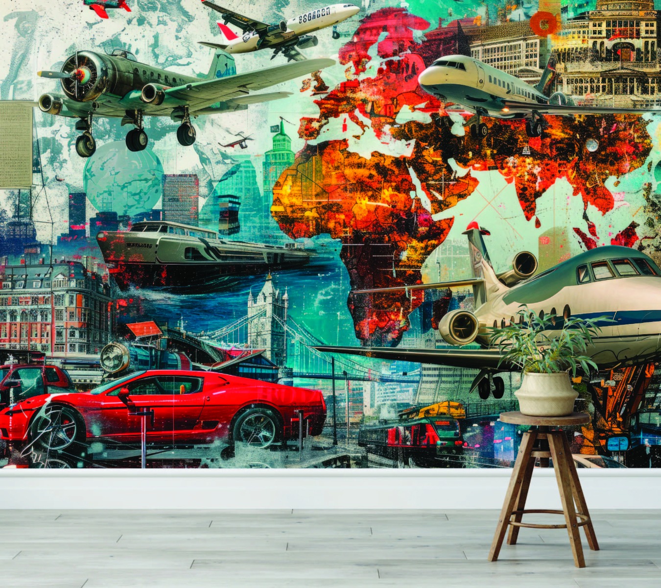 Collages of different Vehical