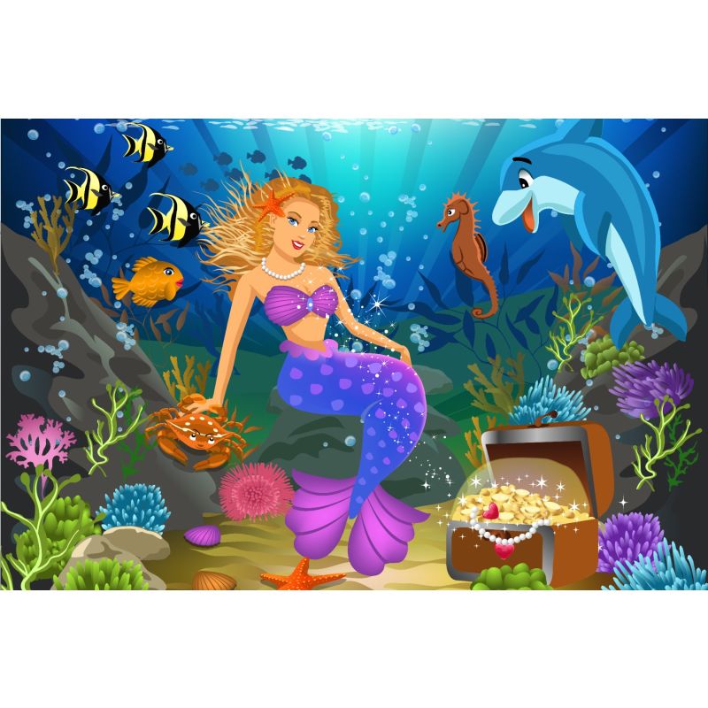 Mermaid Under The Sea